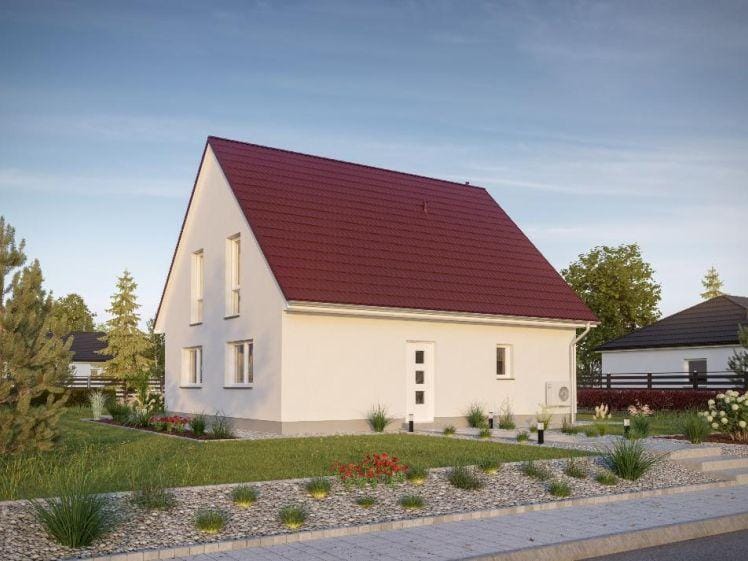 Immobilie in Großhartmannsdorf - Einfamilienhaus Alto 610 massiv schlüsselfertig Festpreisgarantie PV - Bild 0