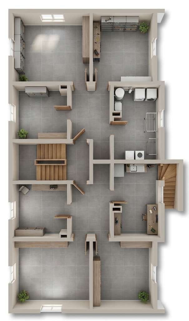 Immobilie in Frechen - Gepflegtes 6-Parteien-Haus mit Balkonen, Garagenhof und Stellplätzen in gefragter Wohnlage - Bild 3