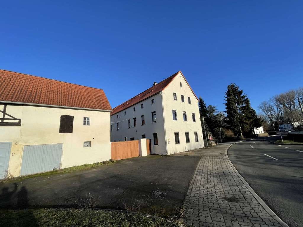 Immobilie in Elsteraue - Dreiseitenhof - Landgasthof - Bauernhof mit großen Grundstück in Ostrau - Elsteraue zu verkaufen. - Bild 0