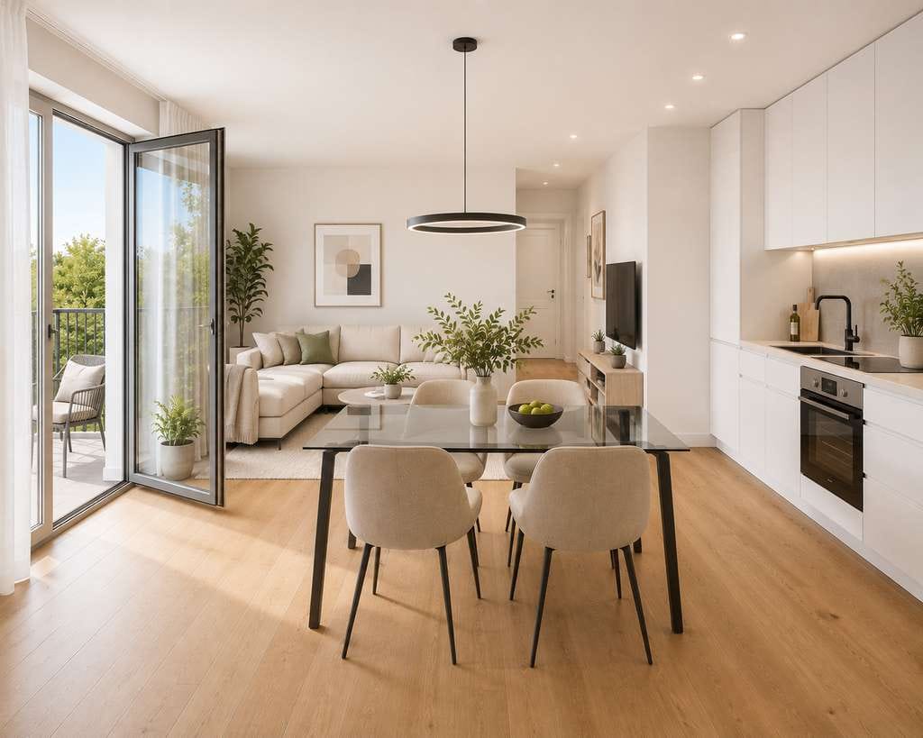 Immobilie in Neuhausen auf den Fildern - Provisionsfrei: 2 Zimmer-Neubauwohnung mit Balkon++KFW 55 Förderung möglich - Bild 0