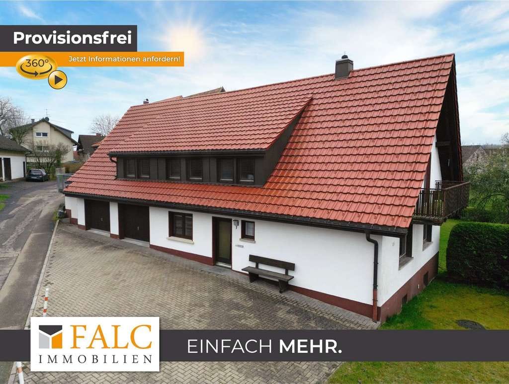 Immobilie in Friedenweiler - Provisionsfrei: Großzügiges Familienhaus mit großem Garten & Sonnenterrasse im Schwarzwald - Bild 0