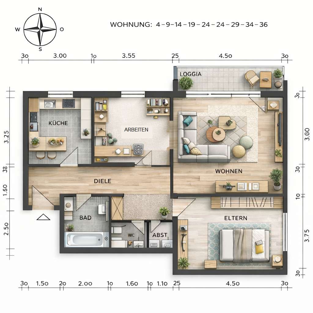 Immobilie in Hockenheim - +++ 3ZKB-ETW mit Balkon, PKW-Stpl. und  84m² Wfl. in 68766 Hockenheim zu verkaufen! +++ - Bild 0