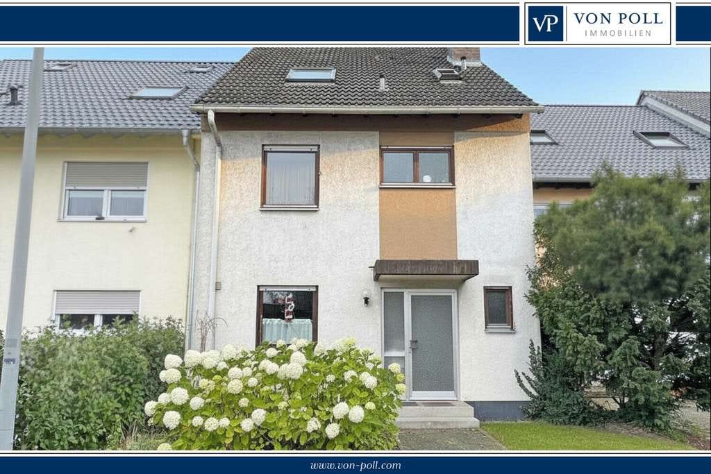 Immobilie in Weinheim - Attraktives Reihenhaus in ruhiger Wohnlage zu einem fairen Preis - Bild 0