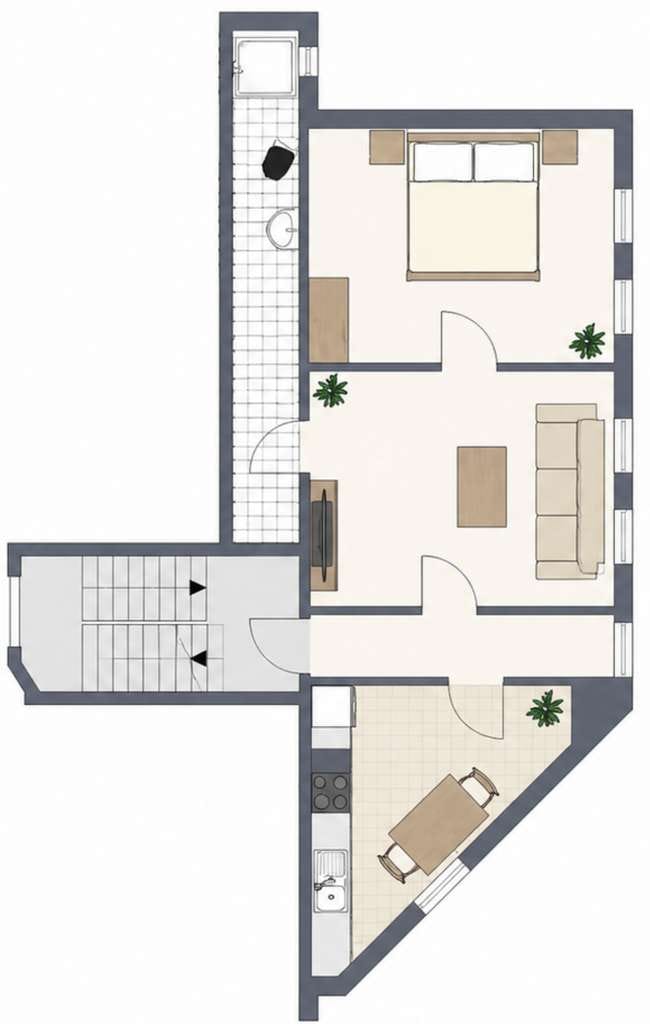 Immobilie in Winterbach - ATTRAKTIVE 2,5-ZIMMER WOHNUNG IN ZENTRALER LAGE - Bild 1