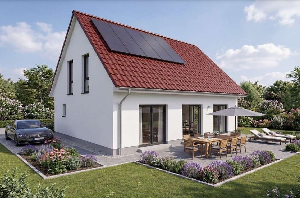 Immobilie in Einhausen - Neubauprojekt auf Grundstück ca. 475m² + Einfamilienhaus KFW44 QNG 133m² - Bild 0