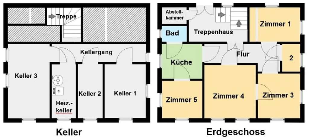 Immobilie in Meißen - Zweifamilienhaus mit Einliegerwohnung in gehobener Wohnlage von Meißen - Bild 4