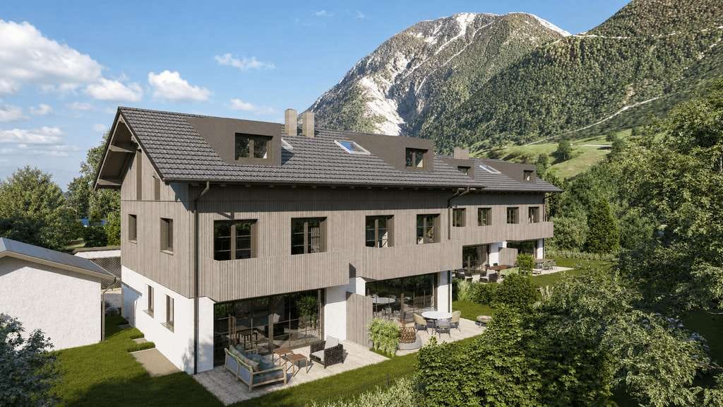 Immobilie in Farchant - Exklusives Wohnen mit Bergblick – hochwertige Neubau-Doppelhaushälfte in Farchant - Bild 0