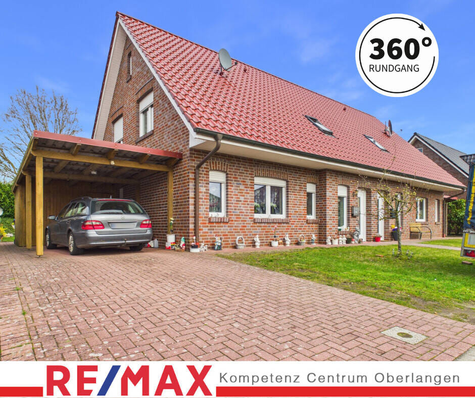Immobilie in Sögel - Moderne Doppelhaushälfte mit Garten-energieeffizient, familienfreundlich und sofort zum Wohlfühlen - Bild 0