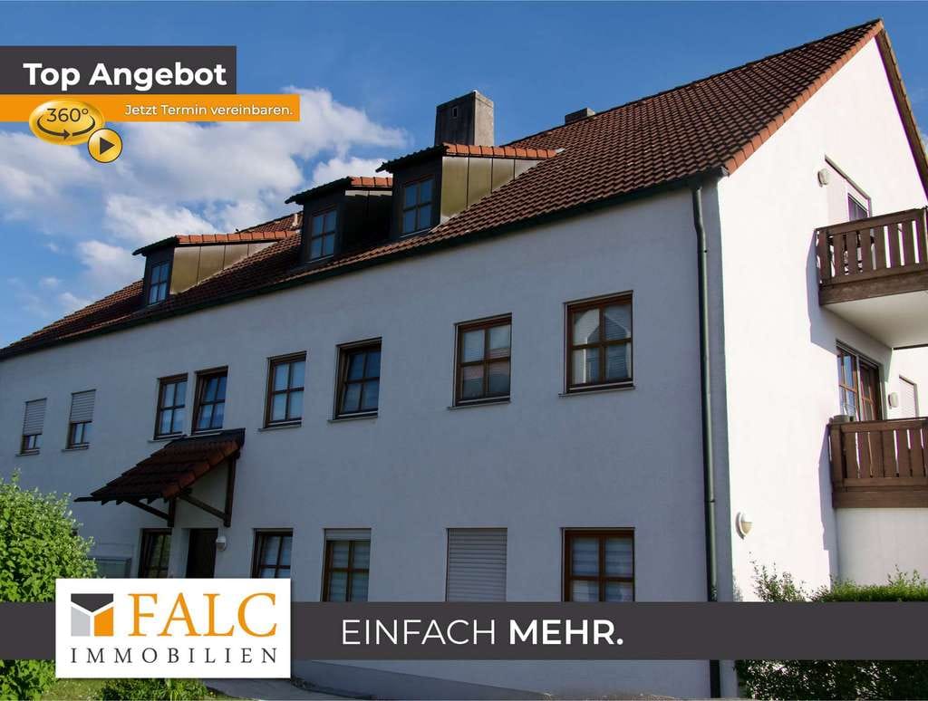 Immobilie in Neustadt an der Donau - Einfach Mehr: Top gepflegte 2-Zimmer-Wohnung, TG inklusive. Gute, ruhige Wohnlage in 93333 Neustadt. - Bild 0