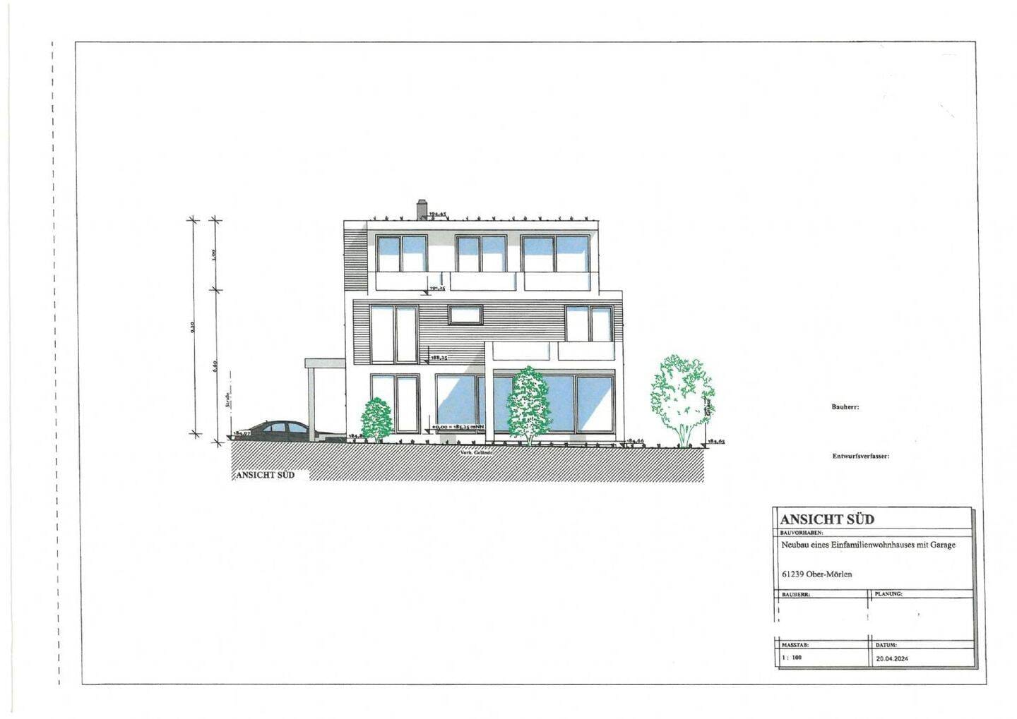 Immobilie in Ober-Mörlen - Provisionsfrei!! Hochwertiges Neubau Kfw 40+ EFH mit Einliegerwohnung - Bild 0