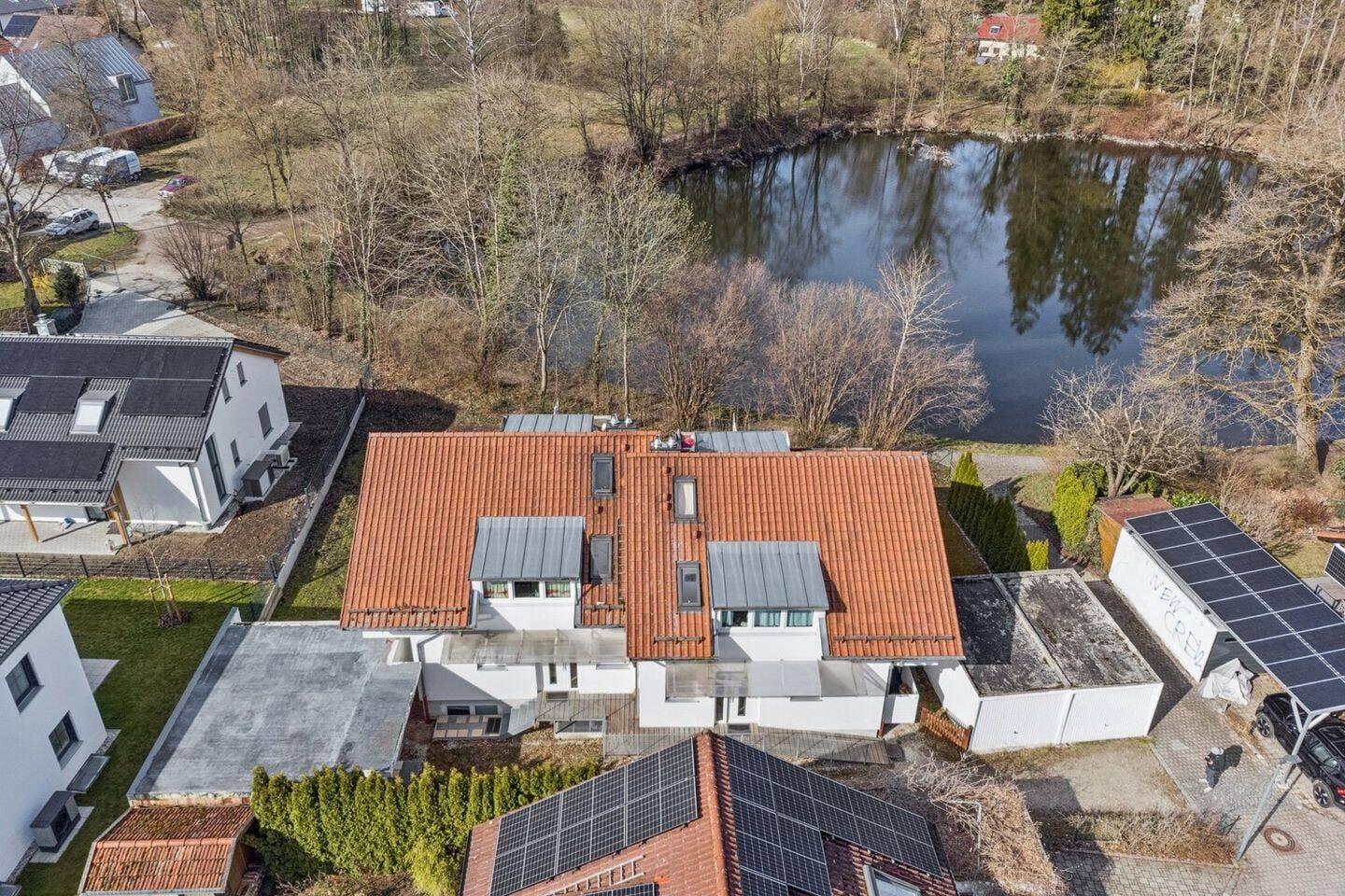 Immobilie in Eichenau - Exklusive Investmentchance: Zwei Doppelhaushälften am Eichenauer Weiher! - Bild 3