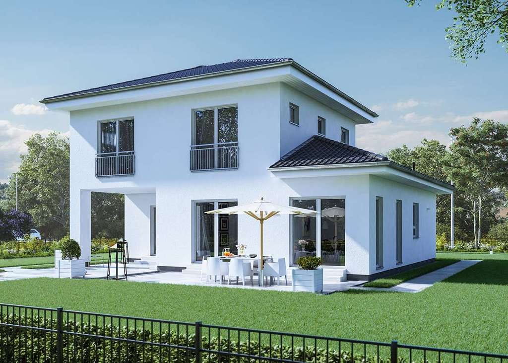 Immobilie in Gau-Odernheim - Die moderne Stadtvilla mit dem mediterranen Flair in Gau-Odernheim - Bild 0