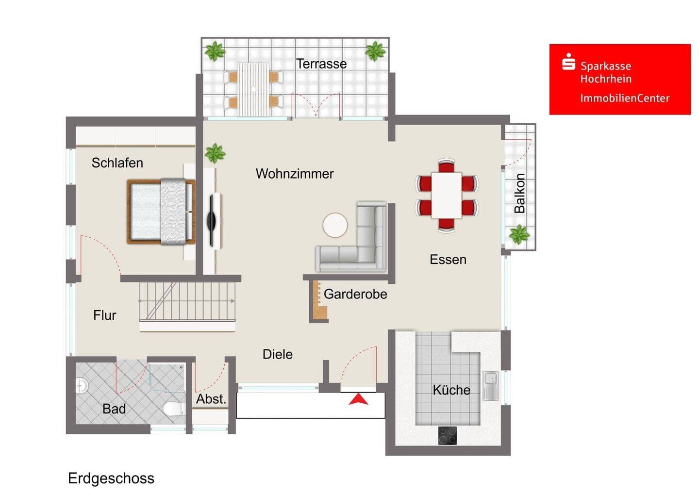 Immobilie in Laufenburg (Baden) - Design trifft Weitläufigkeit: Modernisierte Wohnperle mit 233 qm Wohnfläche - inkl. Video! - Bild 4