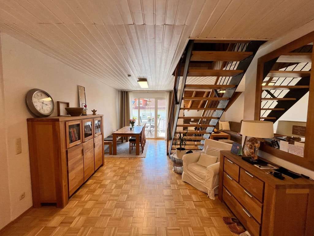 Immobilie in Eichenzell - Stilvolle Maisonette-Wohnung mit Balkon in bester Lage von Eichenzell! - Bild 0