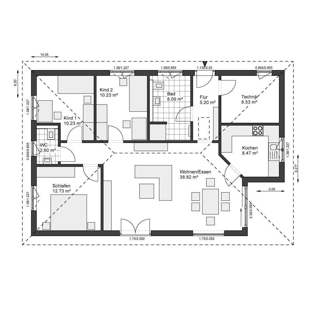 Immobilie in Oeversee - Designed with Care – Weil gutes Design den Unterschied macht. - Bild 1