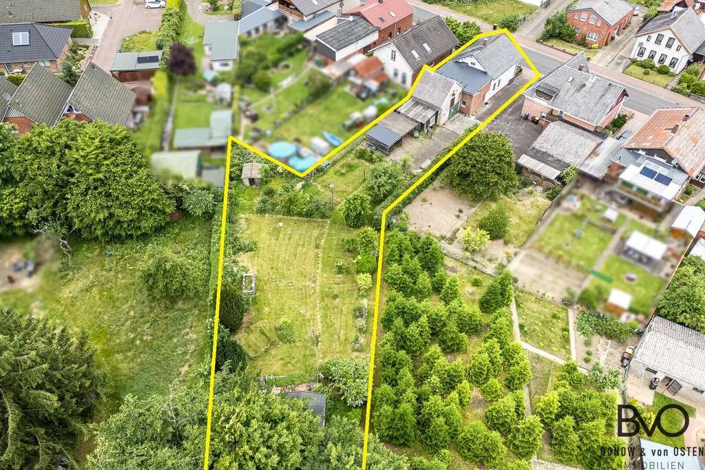 Immobilie in Hanerau-Hademarschen - 1.355 m² Baugrundstück – ideal für 1 bis 2 Einfamilienhäuser - Bild 2