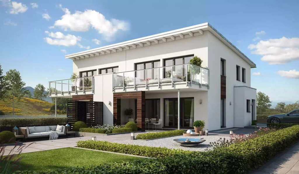 Immobilie in Armsheim - -DHH- Nachhaltig, innovativ und wertbeständig... moderne DHH inkl. Baugrundstück - Bild 0