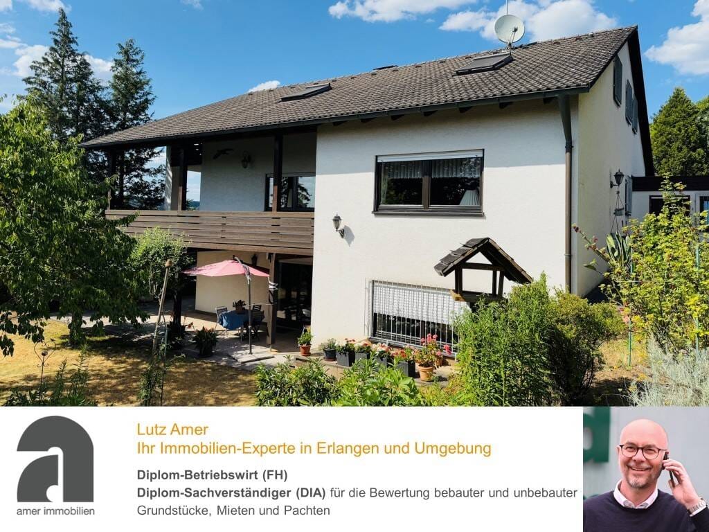 Immobilie in Uttenreuth - Top gepflegtes Einfamilienhaus in toller Lage von Uttenreuth-Weiher - Bild 0