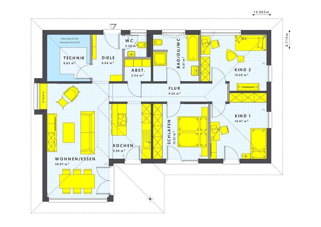 Immobilie in Esgrus - Gestalte dein Traumhaus mit 18 monatiger Festpreisgarantie: Individuell, modern und durchdacht - Bild 3