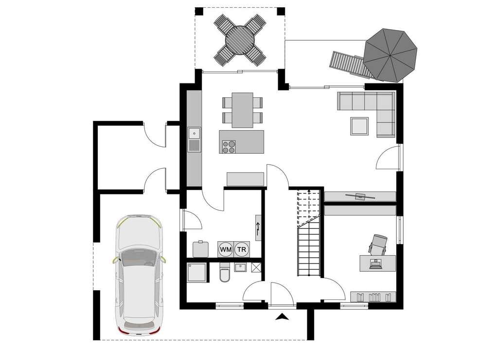 Immobilie in Vogt - Stadthaus mit Carport: Stilvolles Wohnen mit STREIF Haus - Bild 2