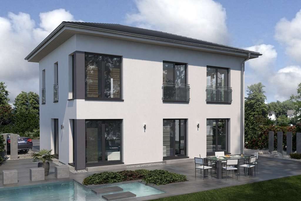 Immobilie in Elfershausen - Ihr individuelles Traumhaus in Elfershausen - Moderne Stadtvilla mit Pool und Klimaanlage - Bild 0