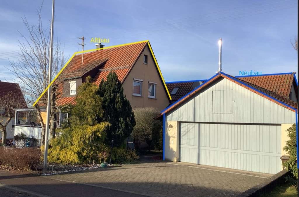 Immobilie in Alfdorf - Wohnhaus mit Anbau und Doppel Garage in Rienharz ( Alfdorf) - Bild 1