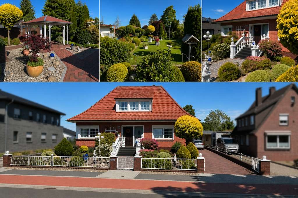 Immobilie in Ostrhauderfehn - **Natur trifft Zentrum – Stilvoller Bungalow mit einzigartigem Gartenidyll in Ostrhauderfehn** - Bild 0