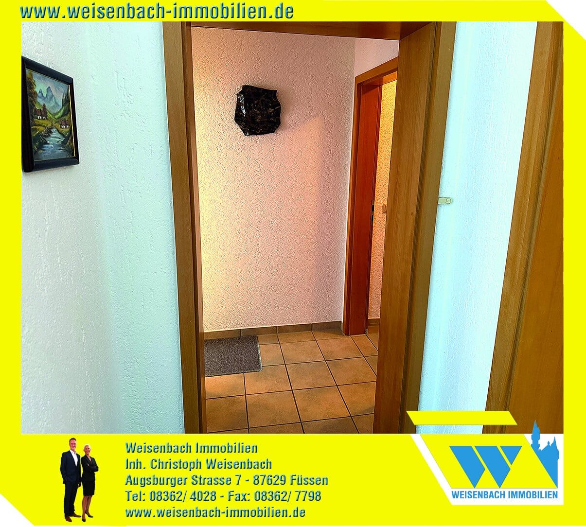 Immobilie in Seeg - Besichtigen, verlieben und Urlaub mit einem schönen Bergblick genießen. - Bild 4