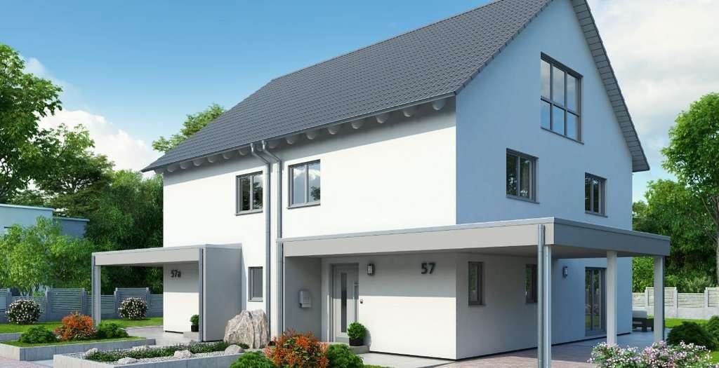Immobilie in Ohlsbach - Doppelhaushälfte inkl. Grundstück in 77797 Ohlsbach - Bild 0