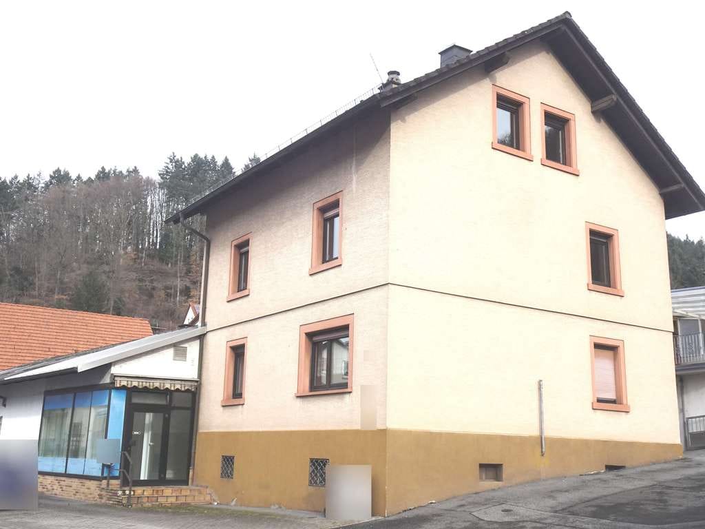 Immobilie in Mörlenbach - 2 - Familienhaus mit großer Garage und 2 Appartements - Bild 1