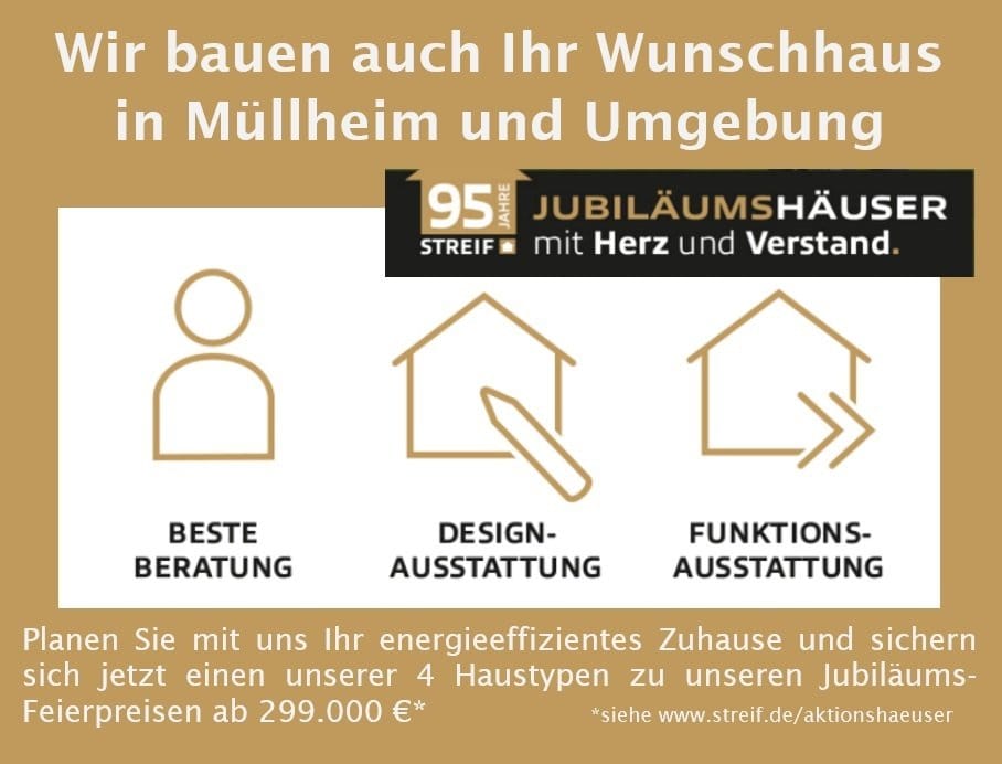 Immobilie in Müllheim - Wir bauen auch Ihr STREIF Wunschhaus in Müllheim und Umgebung - Bild 0