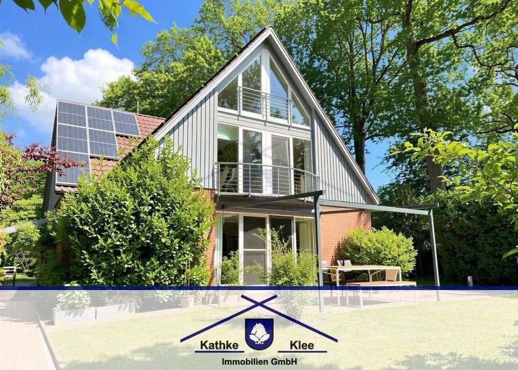 Immobilie in Ottersberg - Freistehendes Einfamilienhaus in Fischerhude mit Einliegerwohnung - Bild 0