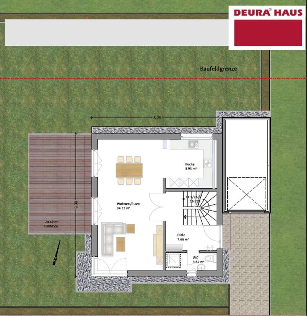 Immobilie in Bad Berka - Einfamilienhaus in Bad Berka mit Keller  in sehr schöner Lage. - Bild 4