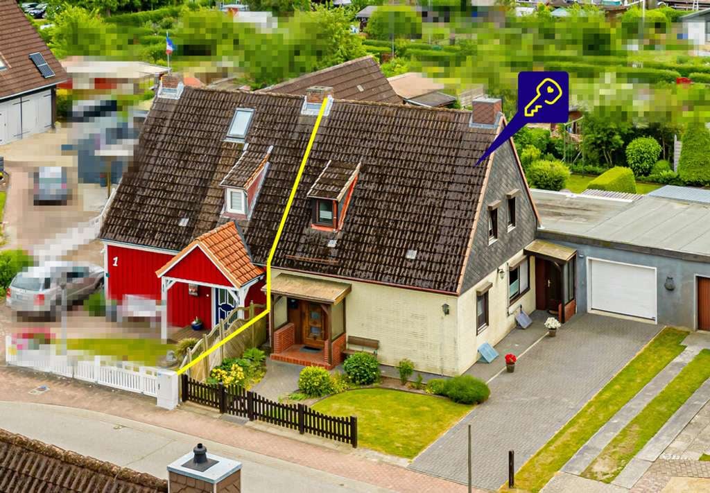 Immobilie in Schönberg (Holstein) - Charmante Doppelhaushälfte in ruhiger Lage – Wohnen mit Wohlfühlfaktor - Bild 1