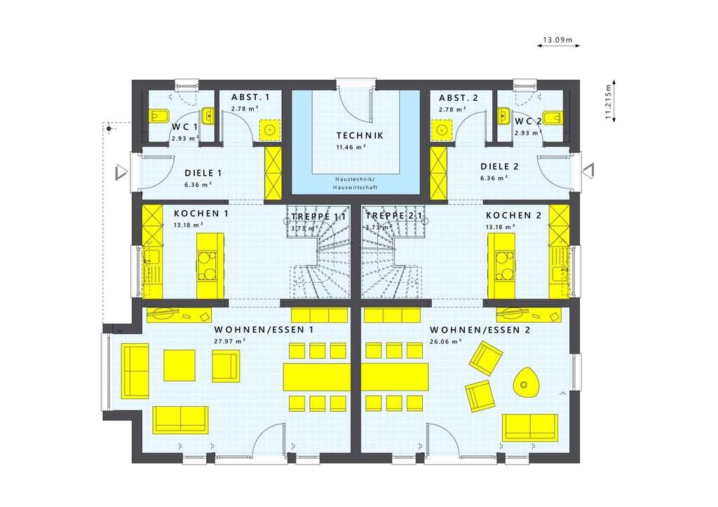Immobilie in Weisweil - Euer großes Zweifamilienhaus im Grünen, sorgenfrei in den Feierabend!!! - Bild 1