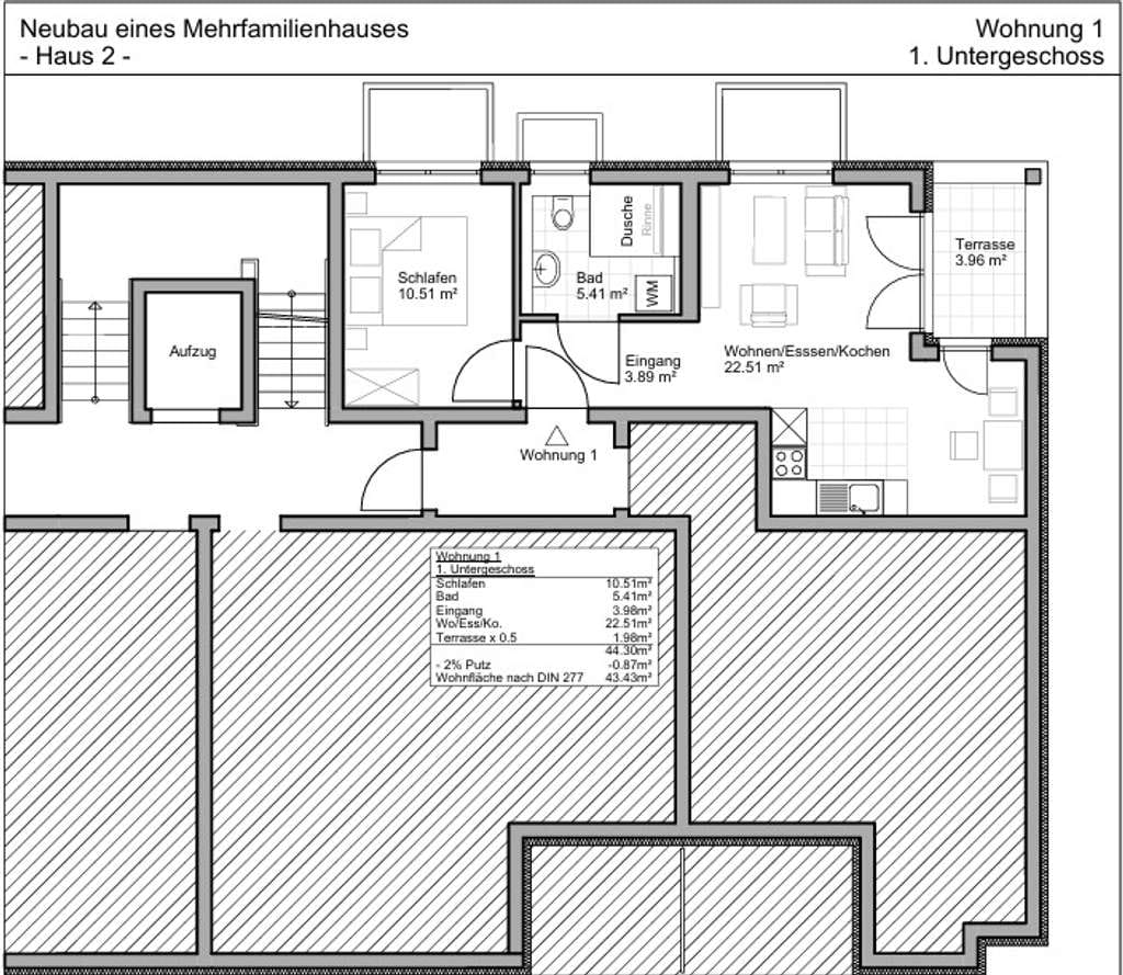 Immobilie in Endingen - Moderne 2 Zimmer Kapitalanlage mit Terrasse und KfW Förderung - Bild 2