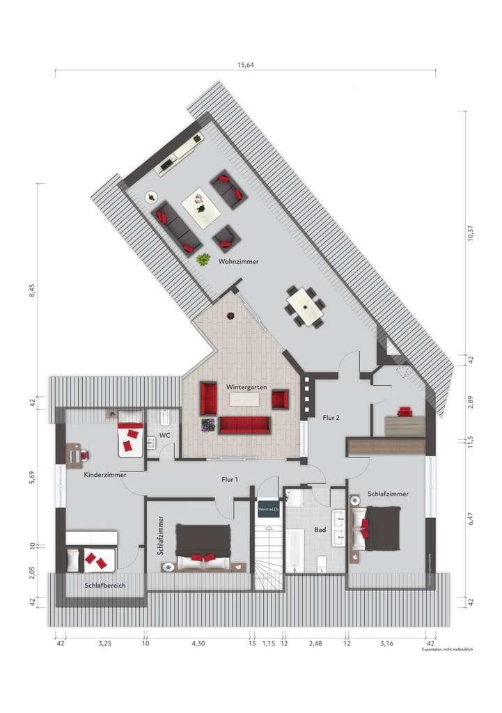 Immobilie in Barsbüttel - Repräsentatives und saniertes Einfamilienhaus in Barsbüttel zum Kauf - Wentzel Dr. - Bild 2