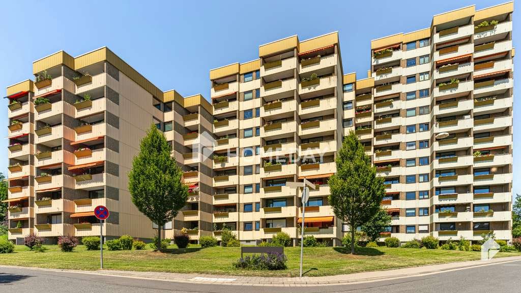 Immobilie in Kriftel - Panoramablick auf Frankfurt - modern geschnittene 3-Zimmer-Wohnung mit Südbalkon - Bild 3