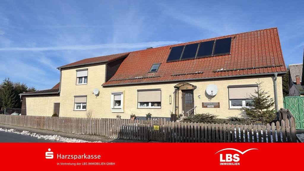 Immobilie in Harzgerode - Weitblick, Platz und viel Wohnkomfort - Bild 0