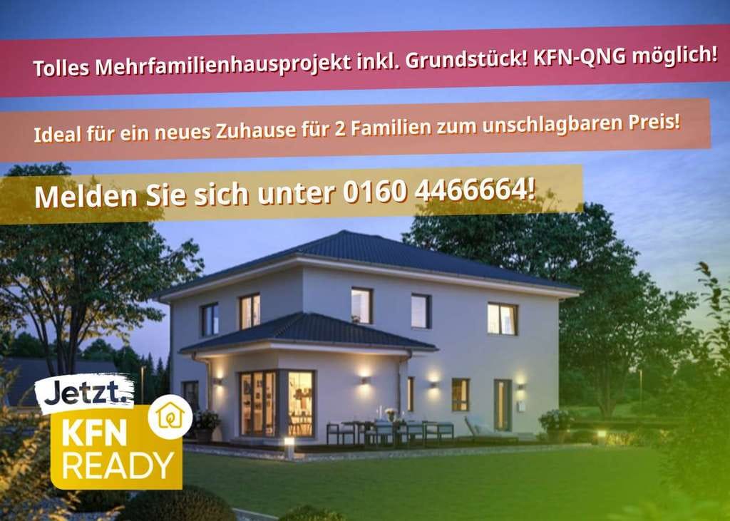 Immobilie in Grebenau - 🏗️🏡 Doppelhaus als traumhafte Stadtvilla sucht 2 Baufamilie! 🚧 - Bild 0