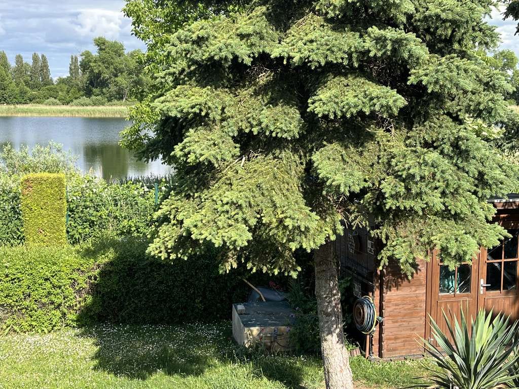 Immobilie in Könnern - Grundstück mit Bungalow am Pingelsee ohne Makler - Bild 1