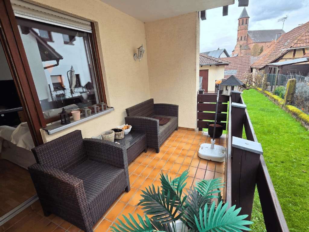Immobilie in Malsch - Charmante 3-Zimmer Wohnung mit Balkon und Garage in zentraler Lage von Malsch - Bild 0