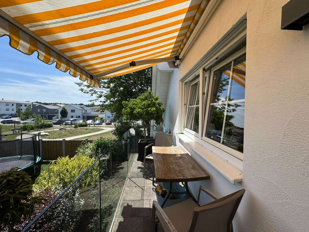 Immobilie in Untermeitingen - Helle 2-3 Zi.-Maisonettewohnung inkl. Stellplatz, Balkon, ruhig gelegen - Bild 0