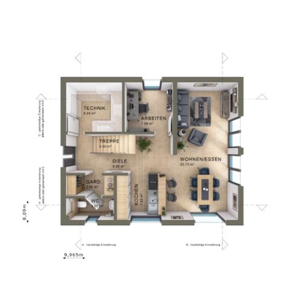 Immobilie in Hitzhofen - 380 EUR/m2! Dein Einfamilienhaus in Hofstetten - Bild 2