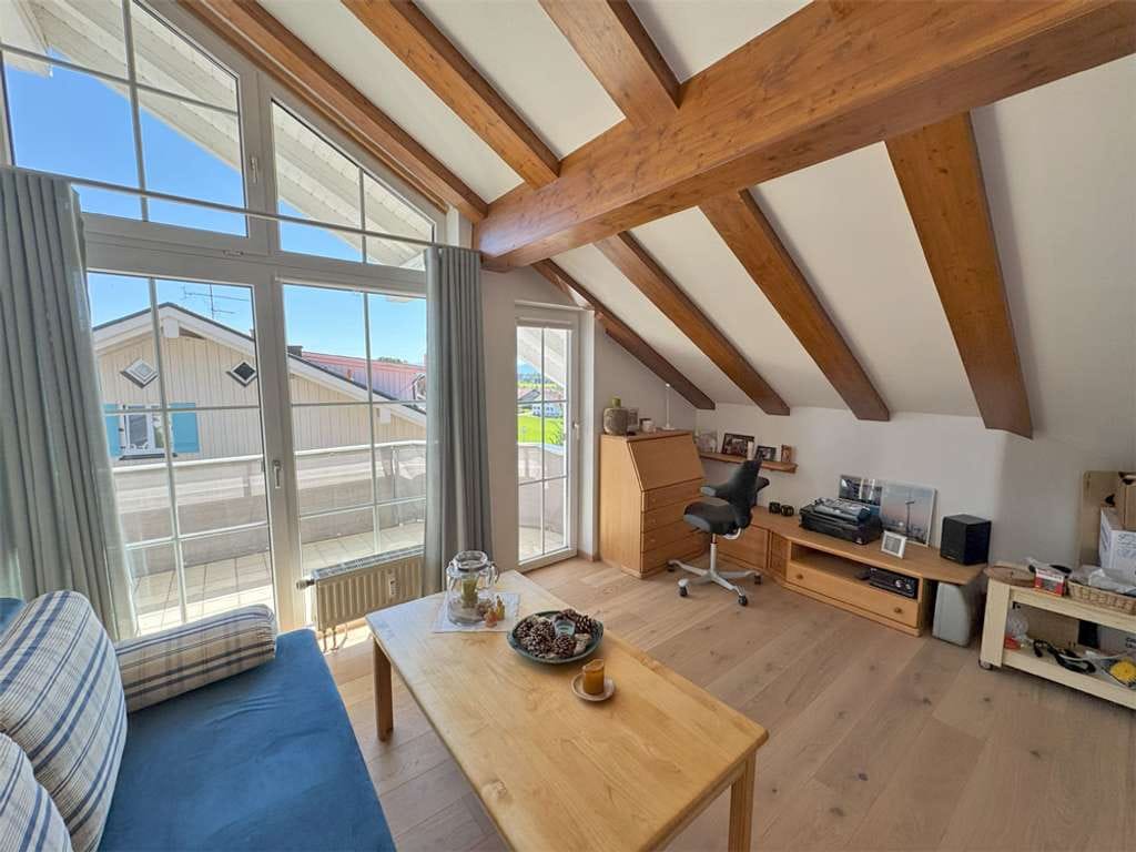 Immobilie in Haldenwang - Offenes Wohnen, im modernen alpenländischen Stil, große 2 Zi-DG-Wohnung - Bild 0