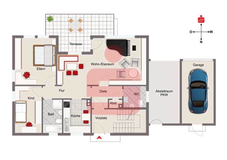 Immobilie in Pforzen - Junges Doppelhaus - Platz für zwei Familien - Bild 0