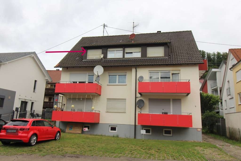 Immobilie in Murrhardt - Zwei Zimmer mit PKW Stellplatz - Bild 1