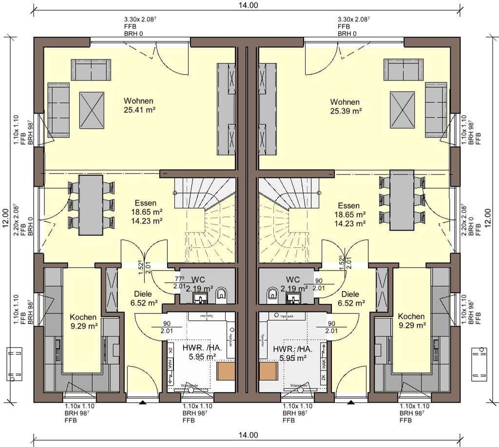 Immobilie in Blankenhof - Ein Haus für zwei Familien oder zwei Generationen im Raum Neubrandenburg - Bild 4