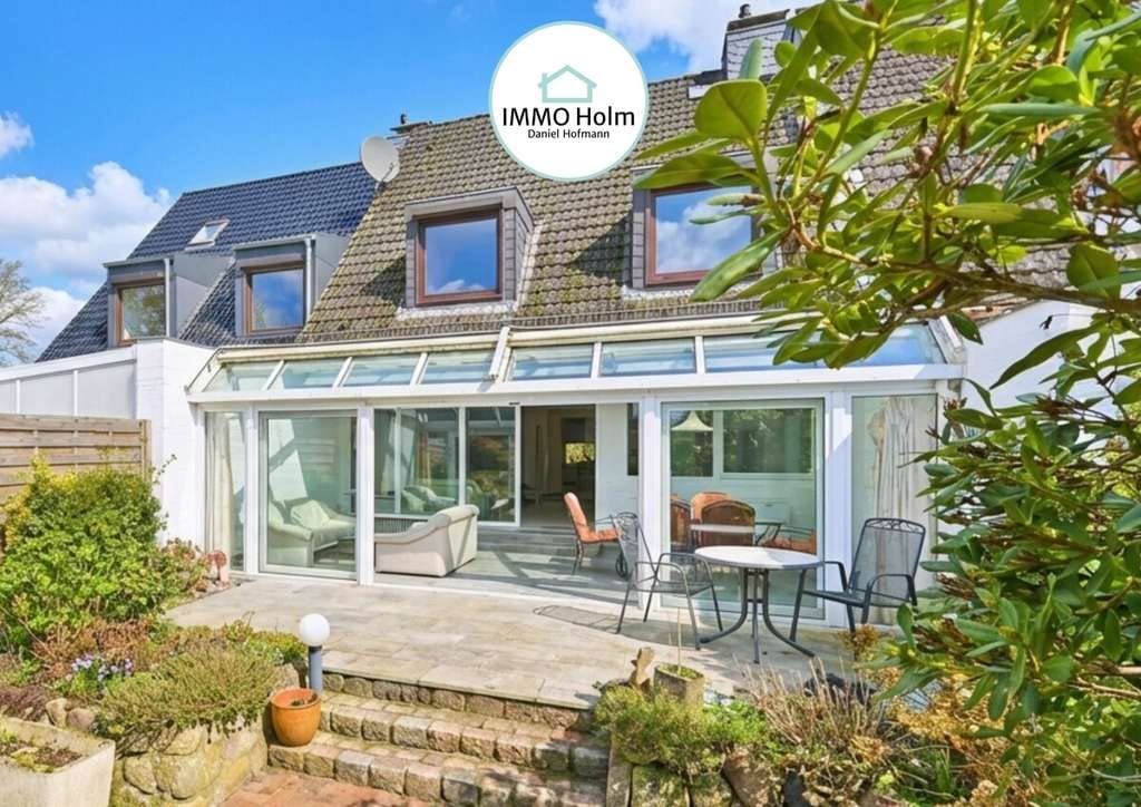 Immobilie in Holm - Großzügiges Reihenmittelhaus mit schönem Wintergarten in Holm! - Bild 0