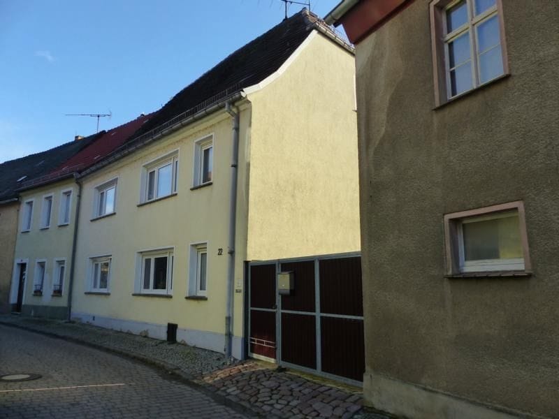 Immobilie in Belgern-Schildau - Stadthaus mit Garten und Garage im Zentrum von Belgern ZU VERKAUFEN! - Bild 1